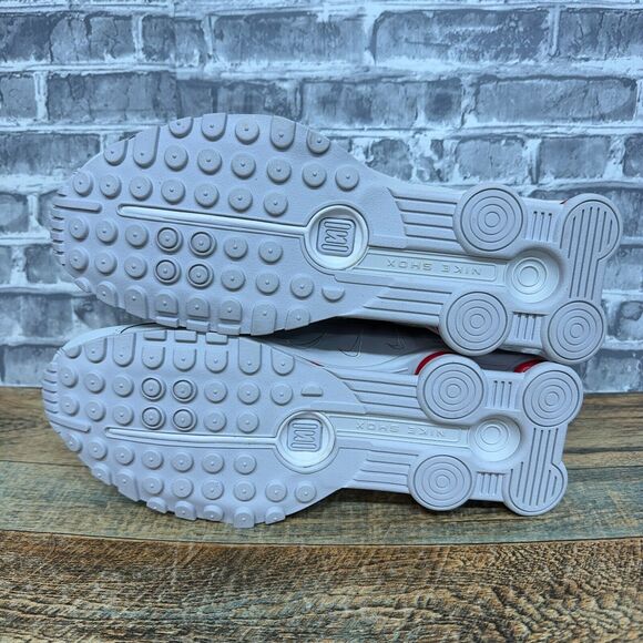 Nike Shox R4 Neymar White Platnium Tint Running Shoe BV1387-002 Mens Size 10 New - Picture 7 of 7